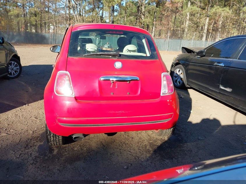 2012 Fiat 500 Sport VIN: 3C3CFFBR9CT109658 Lot: 43802045