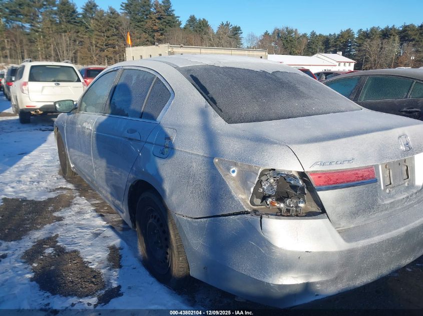 2011 Honda Accord 2.4 Lx VIN: 1HGCP2F37BA019584 Lot: 43802104