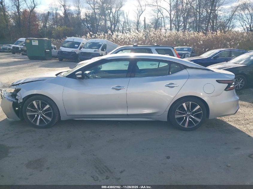 2020 Nissan Maxima Sv Xtronic Cvt VIN: 1N4AA6CV6LC365254 Lot: 43802162