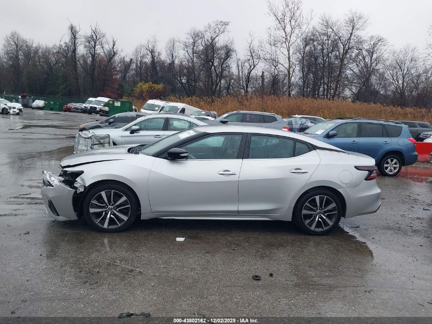 2020 Nissan Maxima Sv Xtronic Cvt VIN: 1N4AA6CV6LC365254 Lot: 43802162