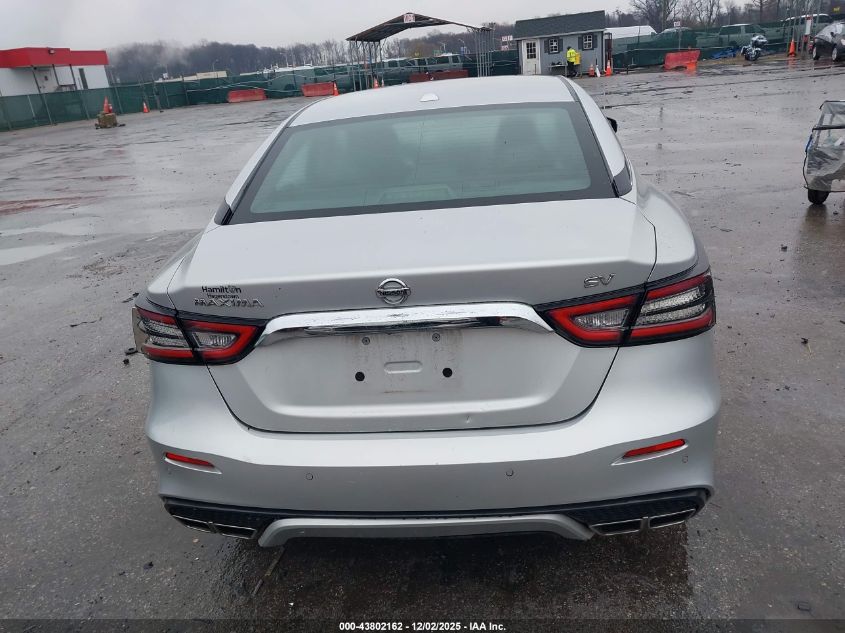 2020 Nissan Maxima Sv Xtronic Cvt VIN: 1N4AA6CV6LC365254 Lot: 43802162
