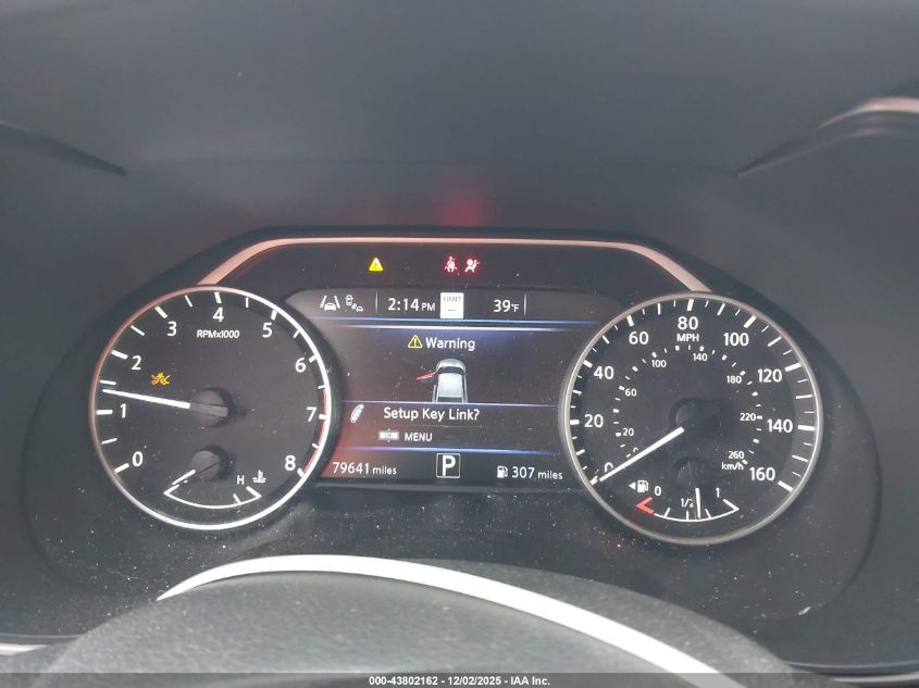 2020 Nissan Maxima Sv Xtronic Cvt VIN: 1N4AA6CV6LC365254 Lot: 43802162