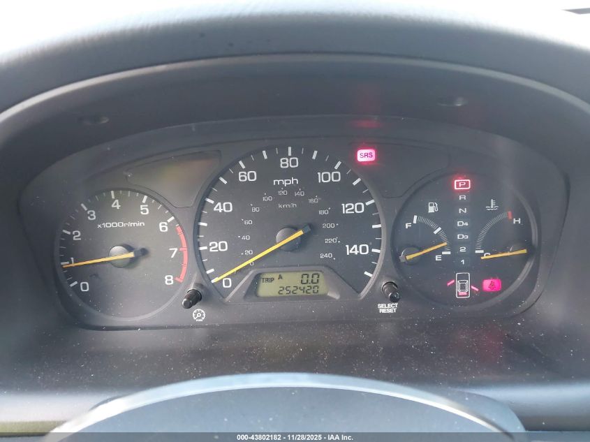 1999 Honda Accord Ex VIN: 1HGCG5655XA060712 Lot: 43802182