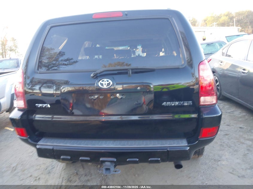 2005 Toyota 4Runner Sr5 V6 VIN: JTEBU14R158043777 Lot: 43802184