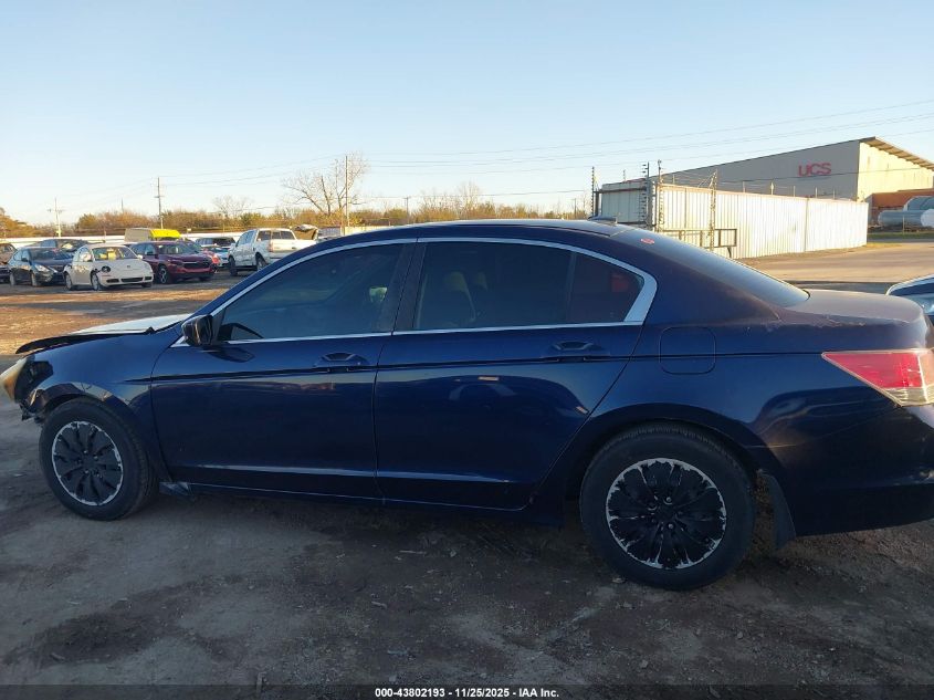 2008 Honda Accord 2.4 Lx VIN: 1HGCP26328A140533 Lot: 43802193