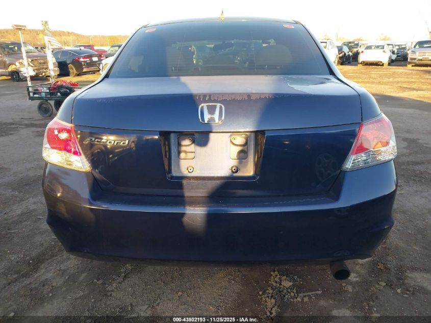 2008 Honda Accord 2.4 Lx VIN: 1HGCP26328A140533 Lot: 43802193