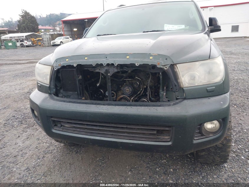 2008 Toyota Sequoia Sr5 5.7L V8 VIN: 5TDBY64A68S018275 Lot: 43802204