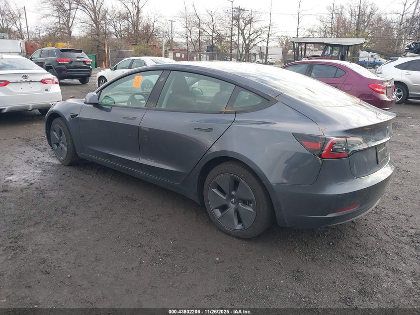 5YJ3E1EAXPF692060 2023 TESLA MODEL 3 photo no. 3