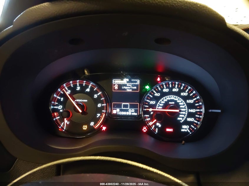 2018 Subaru Wrx Premium VIN: JF1VA1C62J9814484 Lot: 43802240