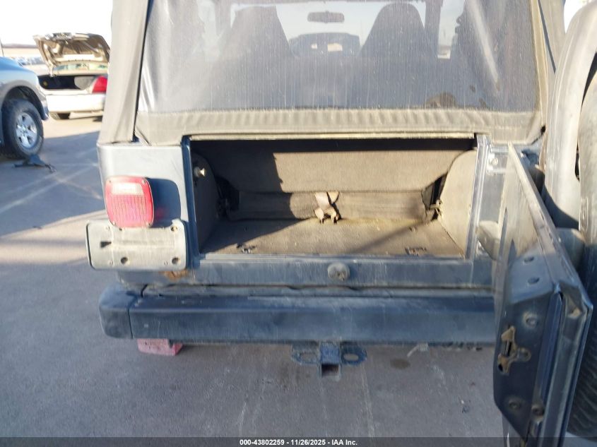 2002 Jeep Wrangler Sport VIN: 1J4FA49SX2P739285 Lot: 43802259