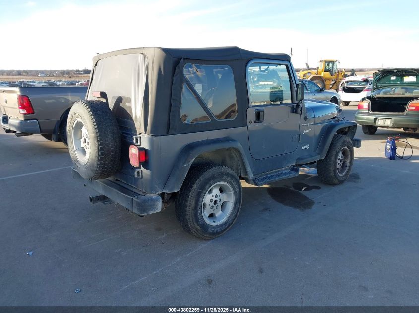 2002 Jeep Wrangler Sport