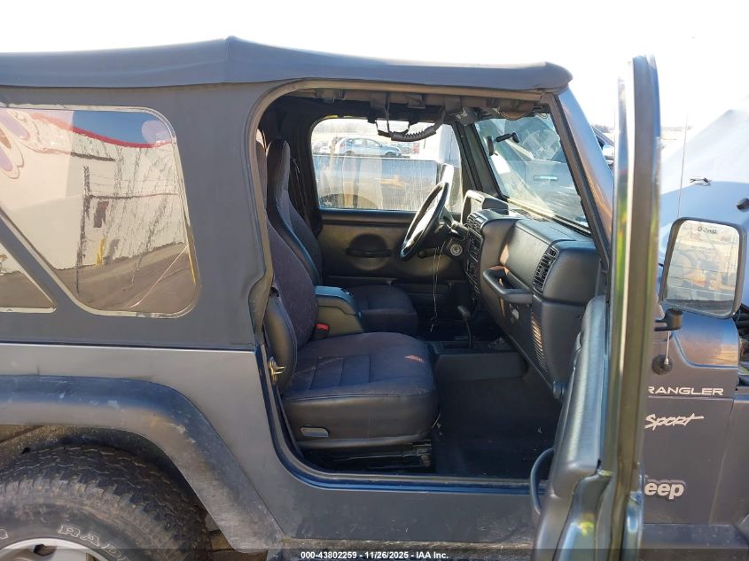 2002 Jeep Wrangler Sport