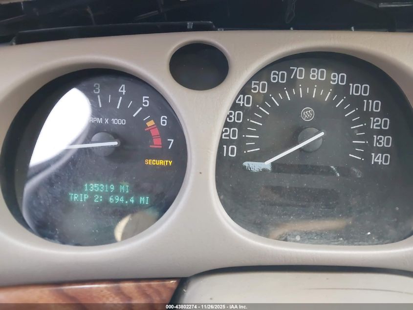 2003 Buick Lesabre Custom VIN: 1G4HP52K83U220716 Lot: 43802274