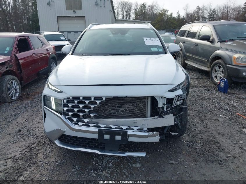 2021 Hyundai Santa Fe Sel VIN: 5NMS6DAJ9MH314323 Lot: 43802376