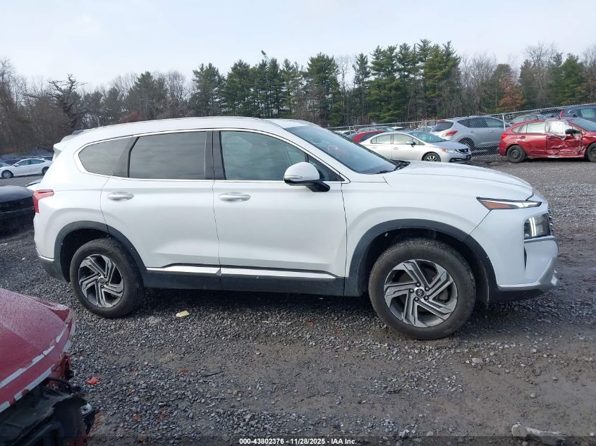 2021 Hyundai Santa Fe Sel VIN: 5NMS6DAJ9MH314323 Lot: 43802376