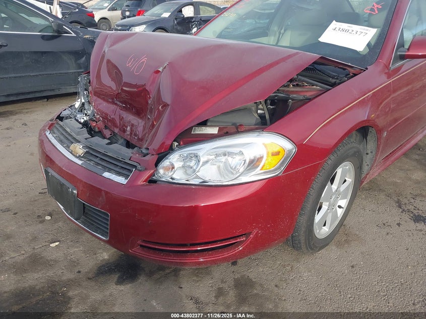 2009 Chevrolet Impala Lt VIN: 2G1WT57KX91252953 Lot: 43802377