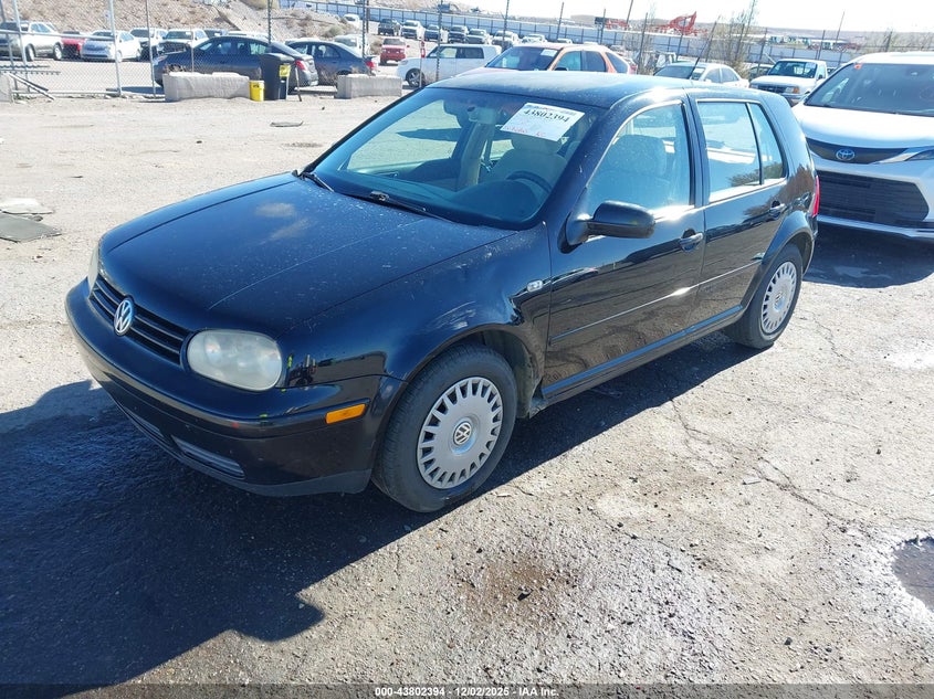 9BWGP61JX14076829 2001 VOLKSWAGEN GOLF photo no. 2