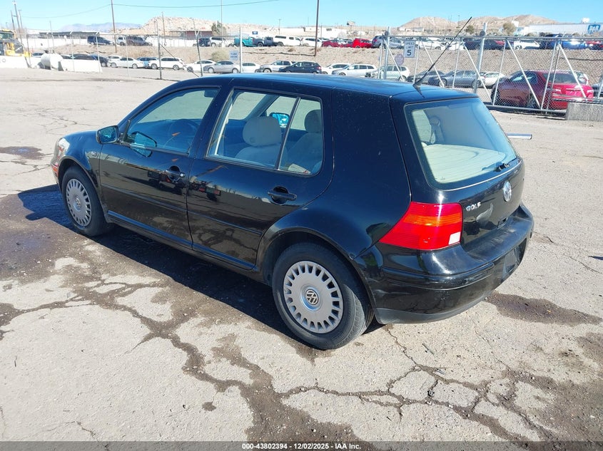 9BWGP61JX14076829 2001 VOLKSWAGEN GOLF photo no. 3