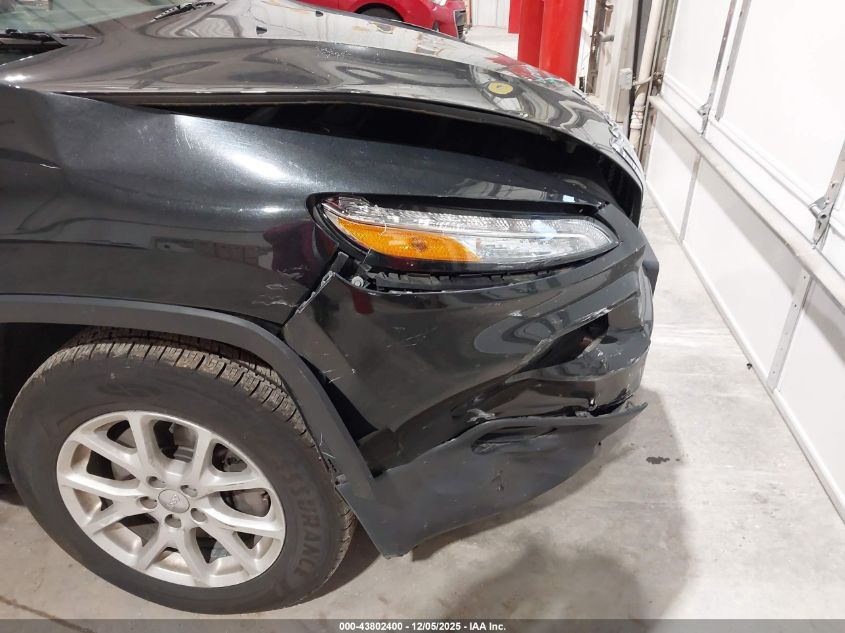 2016 Jeep Cherokee Sport VIN: 1C4PJMAB3GW246924 Lot: 43802400