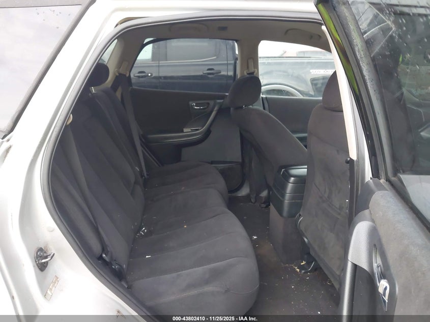2007 Nissan Murano Sl VIN: JN8AZ08T47W529634 Lot: 43802410