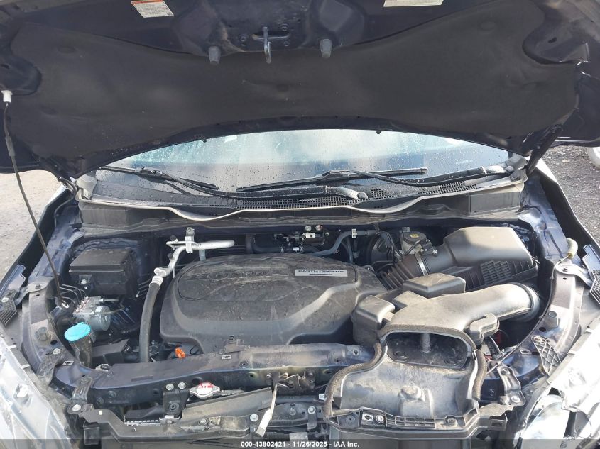 2019 Honda Odyssey Ex-L VIN: 5FNRL6H70KB100798 Lot: 43802421