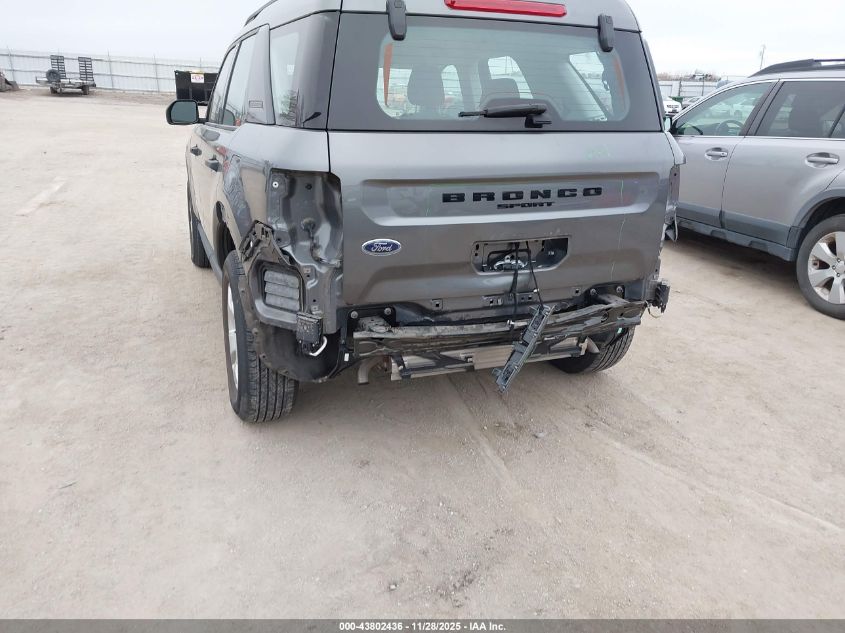 2022 Ford Bronco Sport VIN: 3FMCR9A68NRD07462 Lot: 43802436