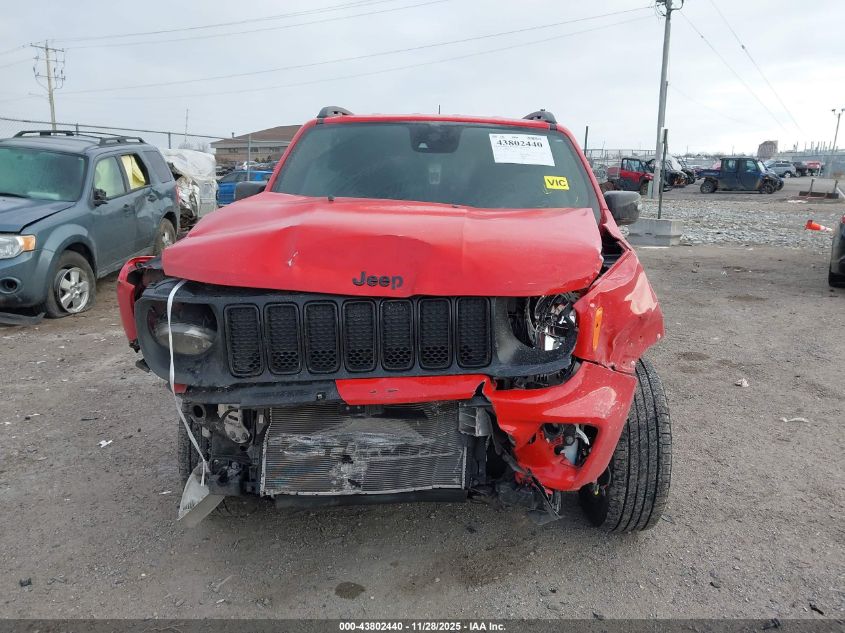 2022 Jeep Renegade Altitude 4X4 VIN: ZACNJDE13NPN64753 Lot: 43802440