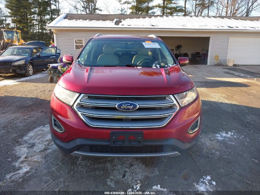 2015 Ford Edge Titanium VIN: 2FMTK4K99FBB52985 Lot: 43802459