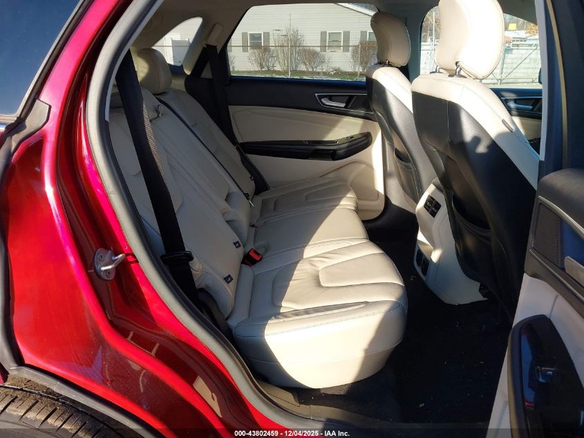 2015 Ford Edge Titanium VIN: 2FMTK4K99FBB52985 Lot: 43802459