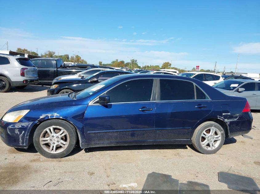 2007 Honda Accord 2.4 Se VIN: 1HGCM56367A158915 Lot: 43802463