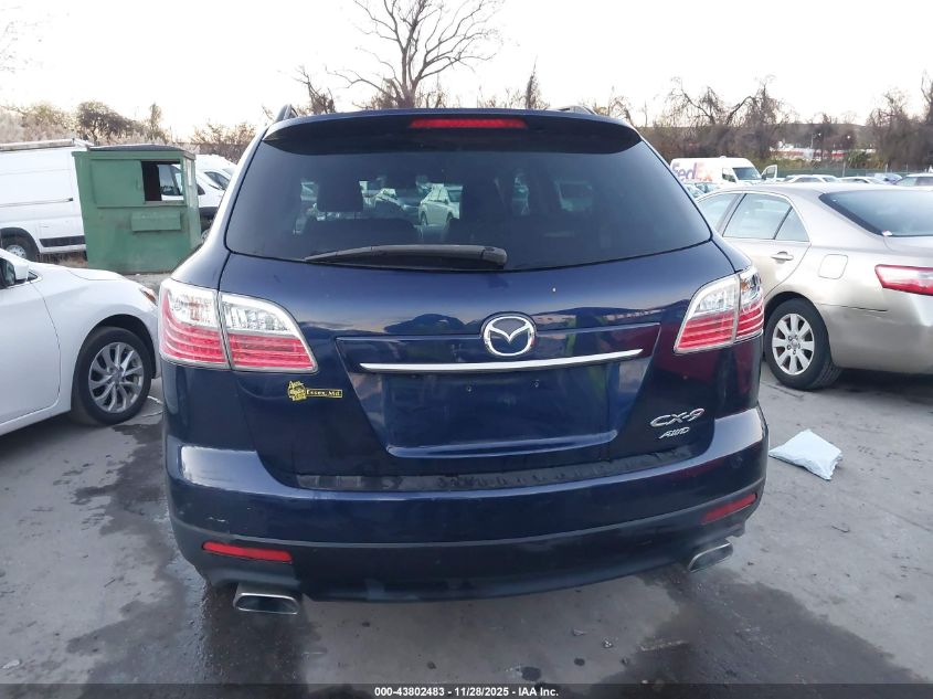 2012 Mazda Cx-9 Touring VIN: JM3TB3CV8C0363433 Lot: 43802483