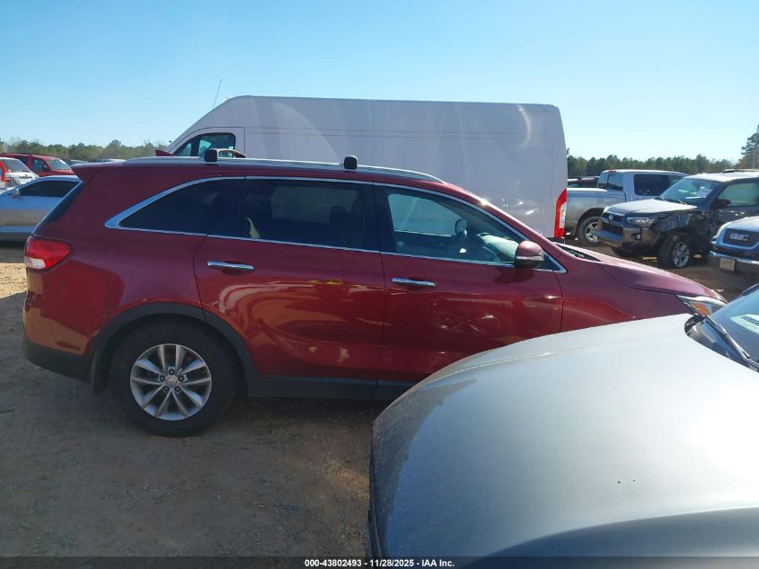 2017 Kia Sorento 3.3L Lx VIN: 5XYPG4A5XHG239041 Lot: 43802493
