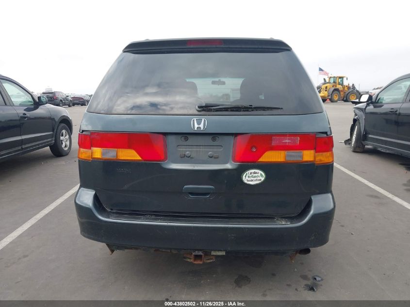 2004 Honda Odyssey Ex-L VIN: 5FNRL18944B027068 Lot: 43802502