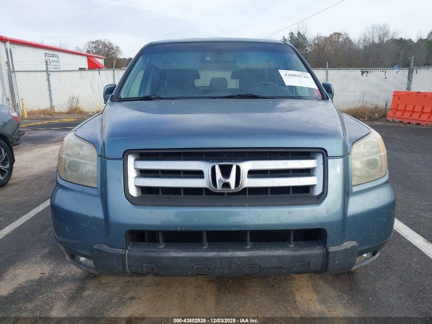 2007 Honda Pilot Ex-L VIN: 5FNYF28587B025947 Lot: 43802526