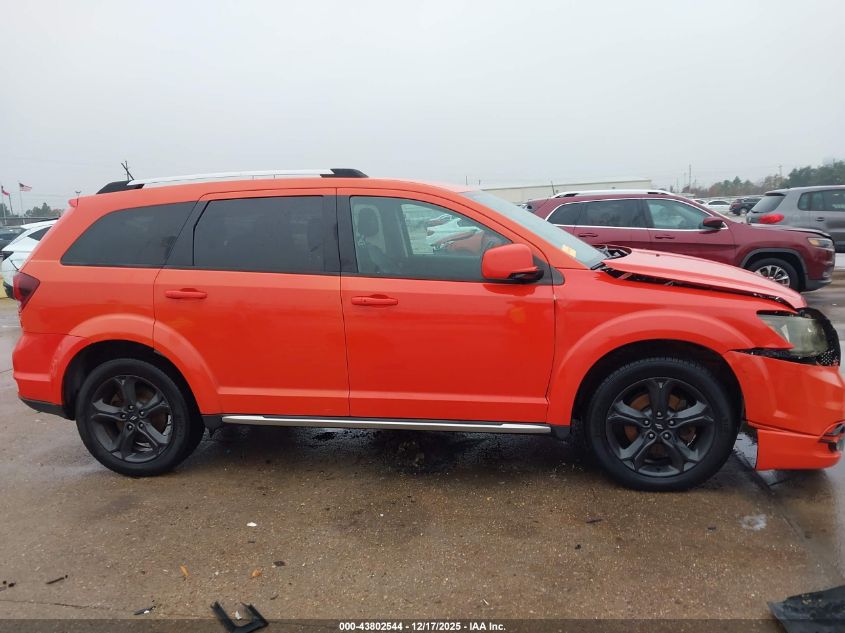 2018 Dodge Journey Crossroad VIN: 3C4PDCGB5JT257350 Lot: 43802544