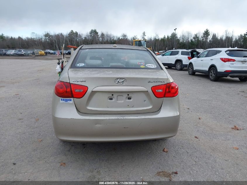 2008 Hyundai Elantra Gls/Se VIN: KMHDU46DX8U489403 Lot: 43802576