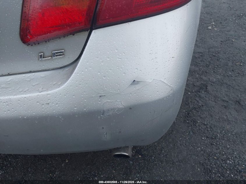 2008 Toyota Camry Le VIN: 4T1BE46KX8U257211 Lot: 43802585