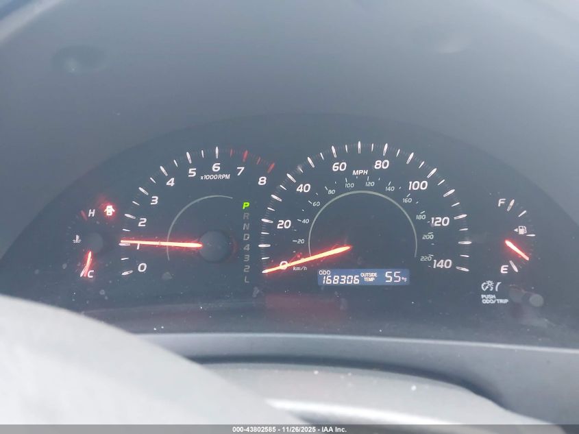 2008 Toyota Camry Le VIN: 4T1BE46KX8U257211 Lot: 43802585