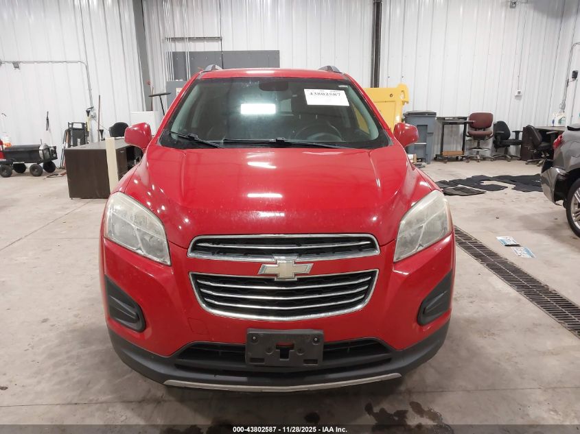 2015 Chevrolet Trax Lt VIN: 3GNCJRSB2FL201852 Lot: 43802587