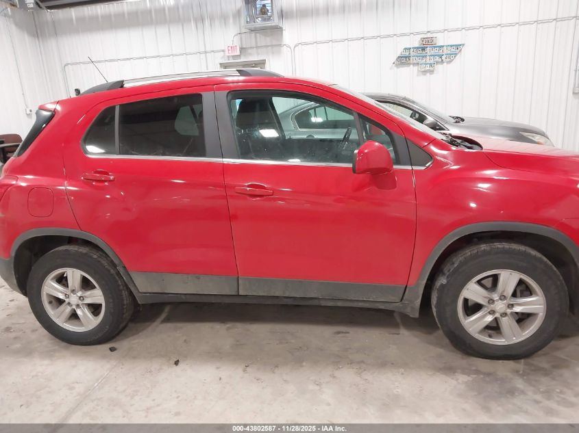 2015 Chevrolet Trax Lt VIN: 3GNCJRSB2FL201852 Lot: 43802587