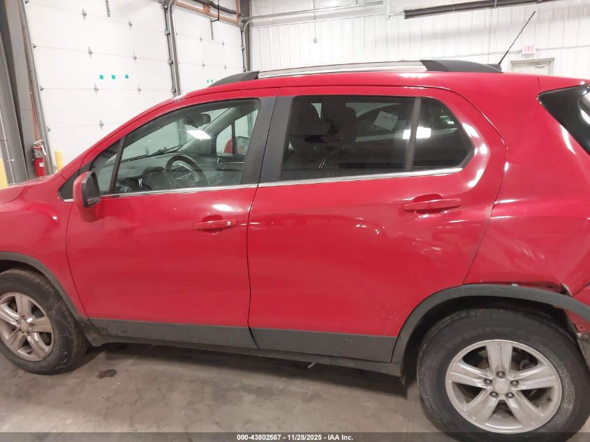 2015 Chevrolet Trax Lt VIN: 3GNCJRSB2FL201852 Lot: 43802587