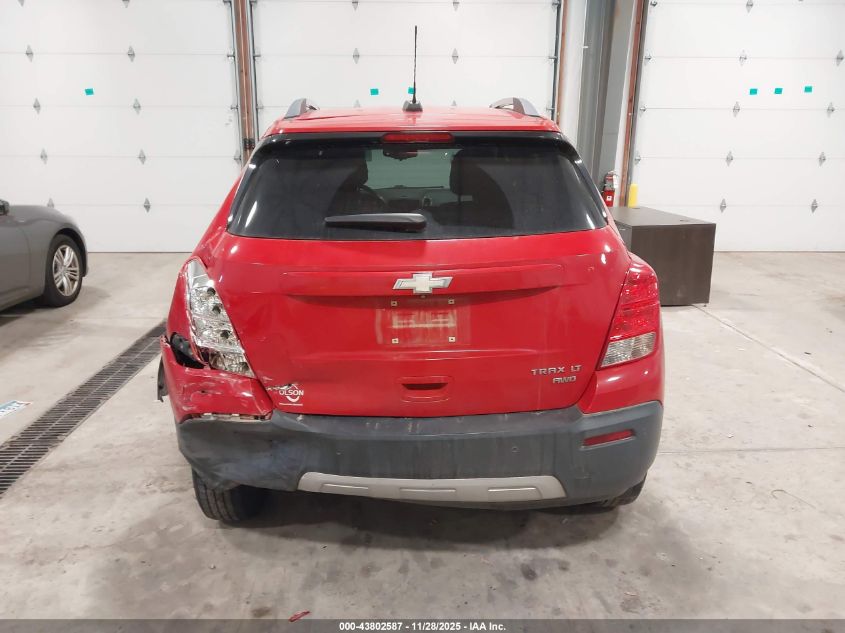 2015 Chevrolet Trax Lt VIN: 3GNCJRSB2FL201852 Lot: 43802587