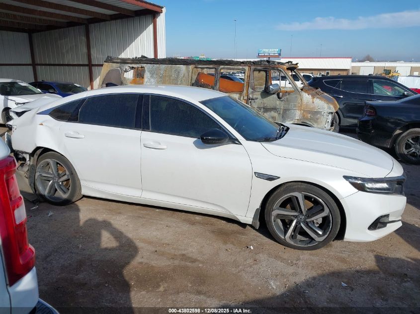 2022 Honda Accord Sport VIN: 1HGCV1F30NA000850 Lot: 43802598