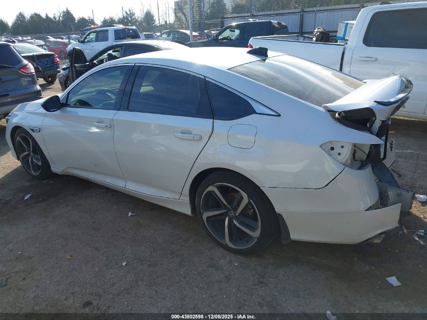 2022 Honda Accord Sport VIN: 1HGCV1F30NA000850 Lot: 43802598