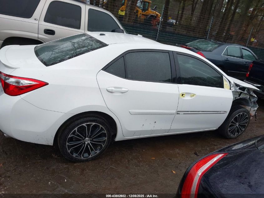 2016 Toyota Corolla S Plus VIN: 2T1BURHE5GC674064 Lot: 43802602