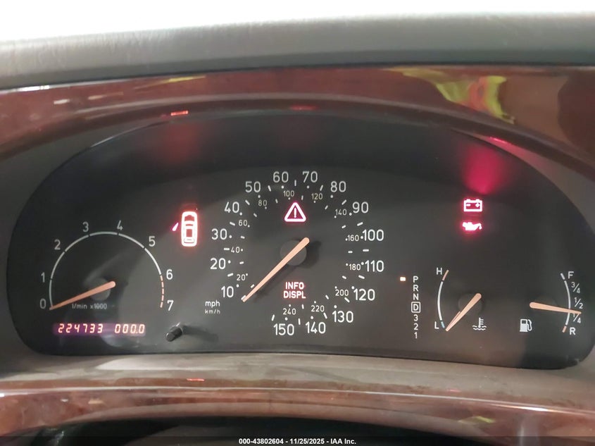 2000 Saab 9-5 2.3T VIN: YS3ED58EXY3056165 Lot: 43802604