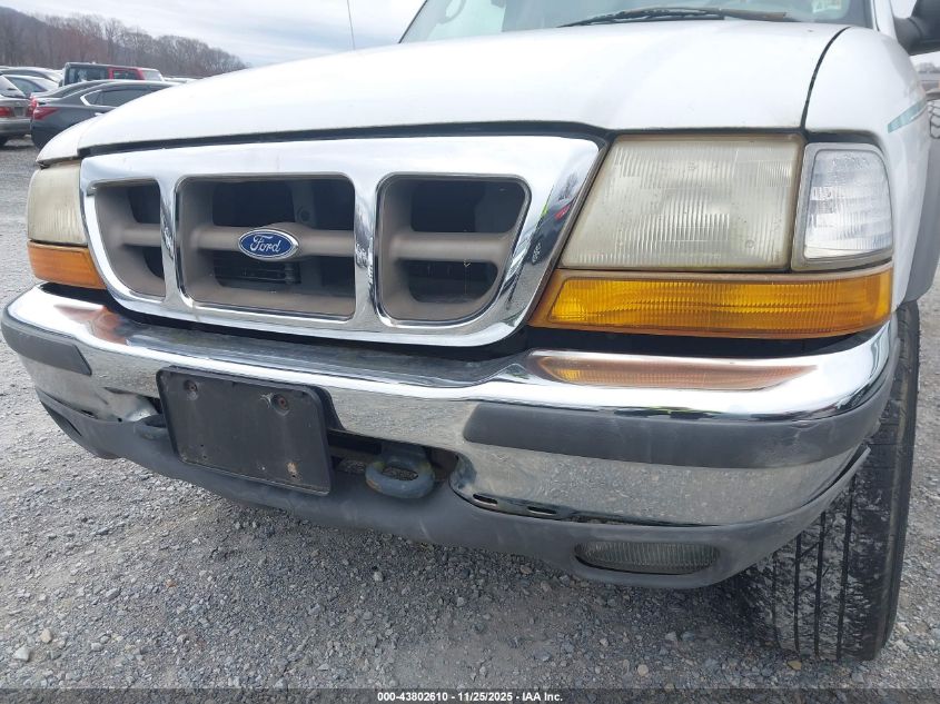 1998 Ford Ranger Splash/Xl/Xlt VIN: 1FTZR15X2WTA70499 Lot: 43802610