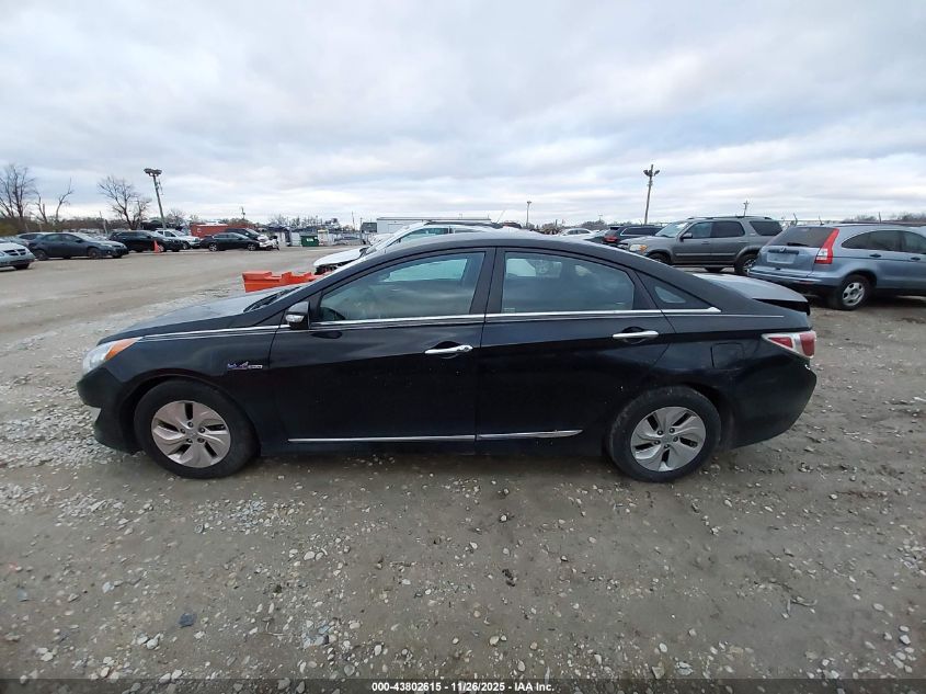 2015 Hyundai Sonata Hybrid VIN: KMHEC4A43FA139561 Lot: 43802615