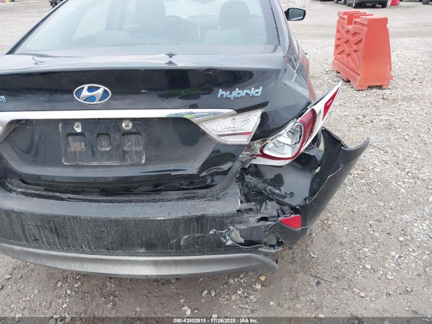 2015 Hyundai Sonata Hybrid VIN: KMHEC4A43FA139561 Lot: 43802615