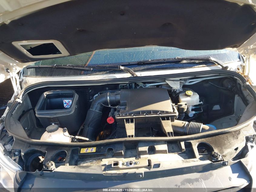 2022 Mercedes-Benz Sprinter 2500 High Roof I4 VIN: W1W40CHY4NT094584 Lot: 43802629